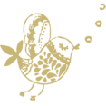 Frida's flowers online, mascot bird