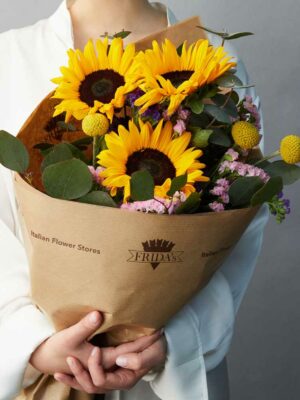 Bouquet Here Comes The Sun by Frida's